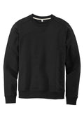 District Re-Fleece Crewneck Sweatshirt — DT8104 — Black flat front