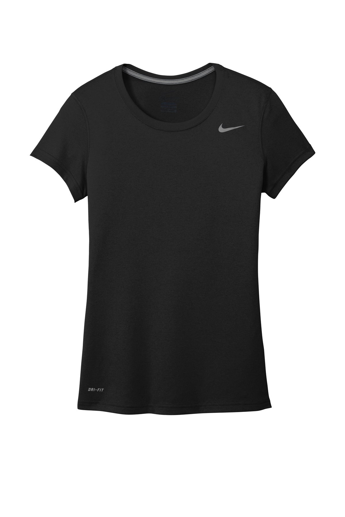 Nike Women's Team rLegend Tee — DV7312 — Black flat front