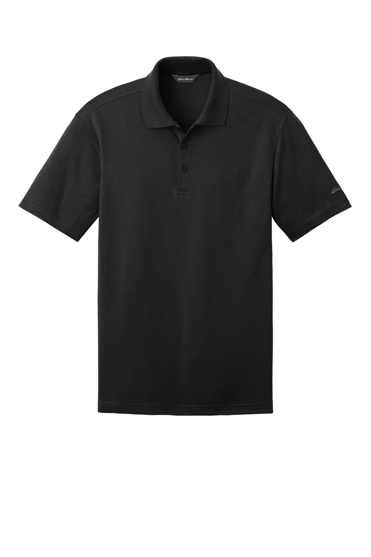 Eddie Bauer Performance Polo — EB102 — Black flat front
