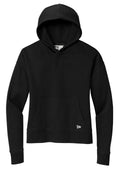 New Era Women's Comeback Midweight Pullover Hoodie — LNEA550 — Black flat front