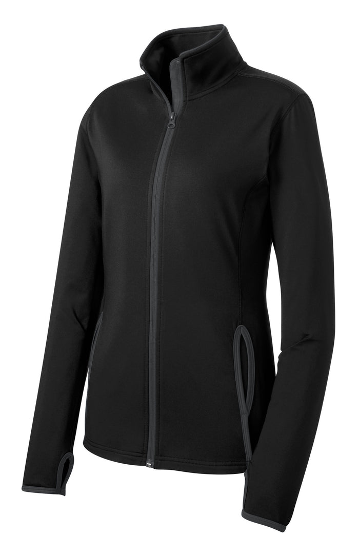Sport-Tek Women's Sport-Wick Stretch Full Zip Jacket — LST853