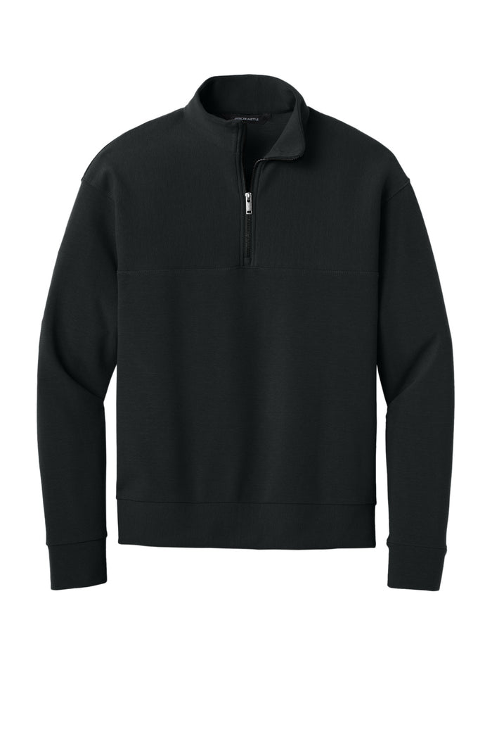 Mercer+Mettle Linear Texture Quarter Zip Sweatshirt — MM3040