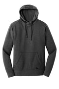 New Era Tri-Blend Pullover Hoodie — NEA510 — Black Heather flat front