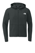 The North Face Double-Knit Zip Hoodie — NF0A8BUS — Asphalt Grey flat front