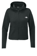 The North Face Women's Double-Knit Zip Hoodie — NF0A8BUT — Asphalt Grey flat front