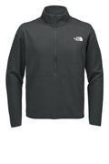 The North Face Double-Knit Half Zip Pullover — NF0A8C5G — Asphalt Grey flat front