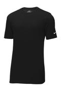 Nike Dri-FIT Cotton/Poly Tee — NKBQ5231 — Black flat front