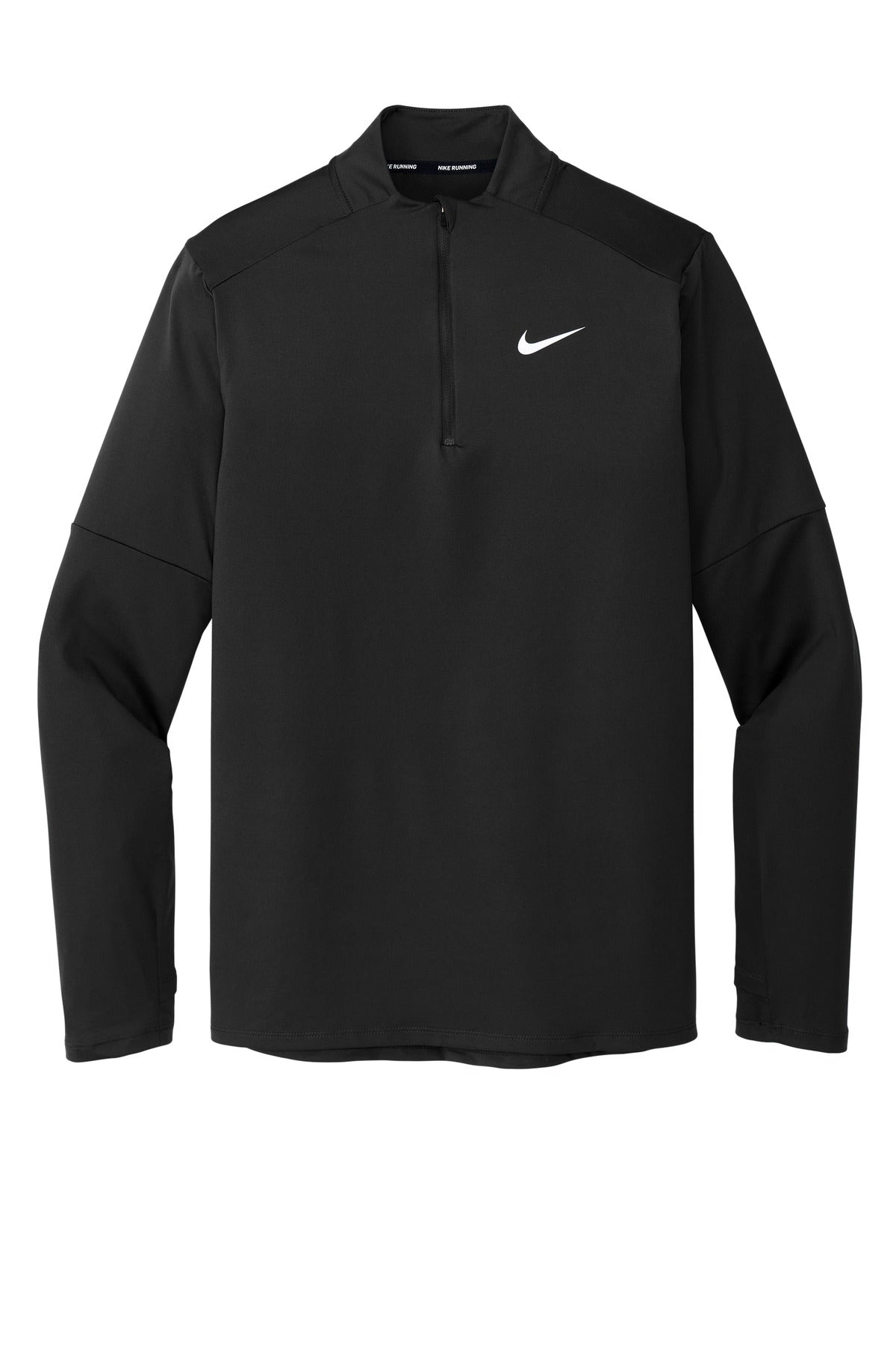 Nike Dri-FIT Element Half Zip Performance Blend Shirt — NKDH4949 — Black flat front