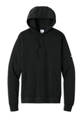 Nike Club Fleece Sleeve Swoosh Pullover Hoodie — NKDR1499 — Black flat front