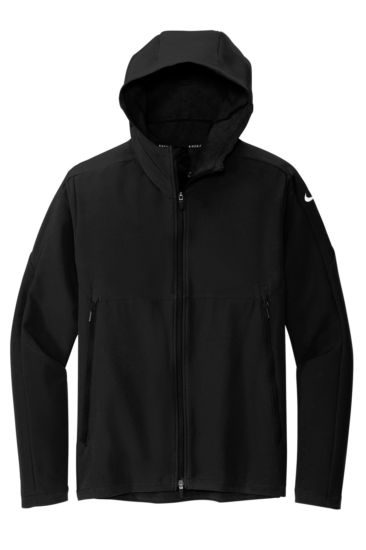Nike Hooded Soft Shell Jacket — NKDR1543 — Black flat front