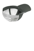 Nike Stretch-to-Fit Mesh Back Cap — NKFB6448 — Anthracite/ White flat front