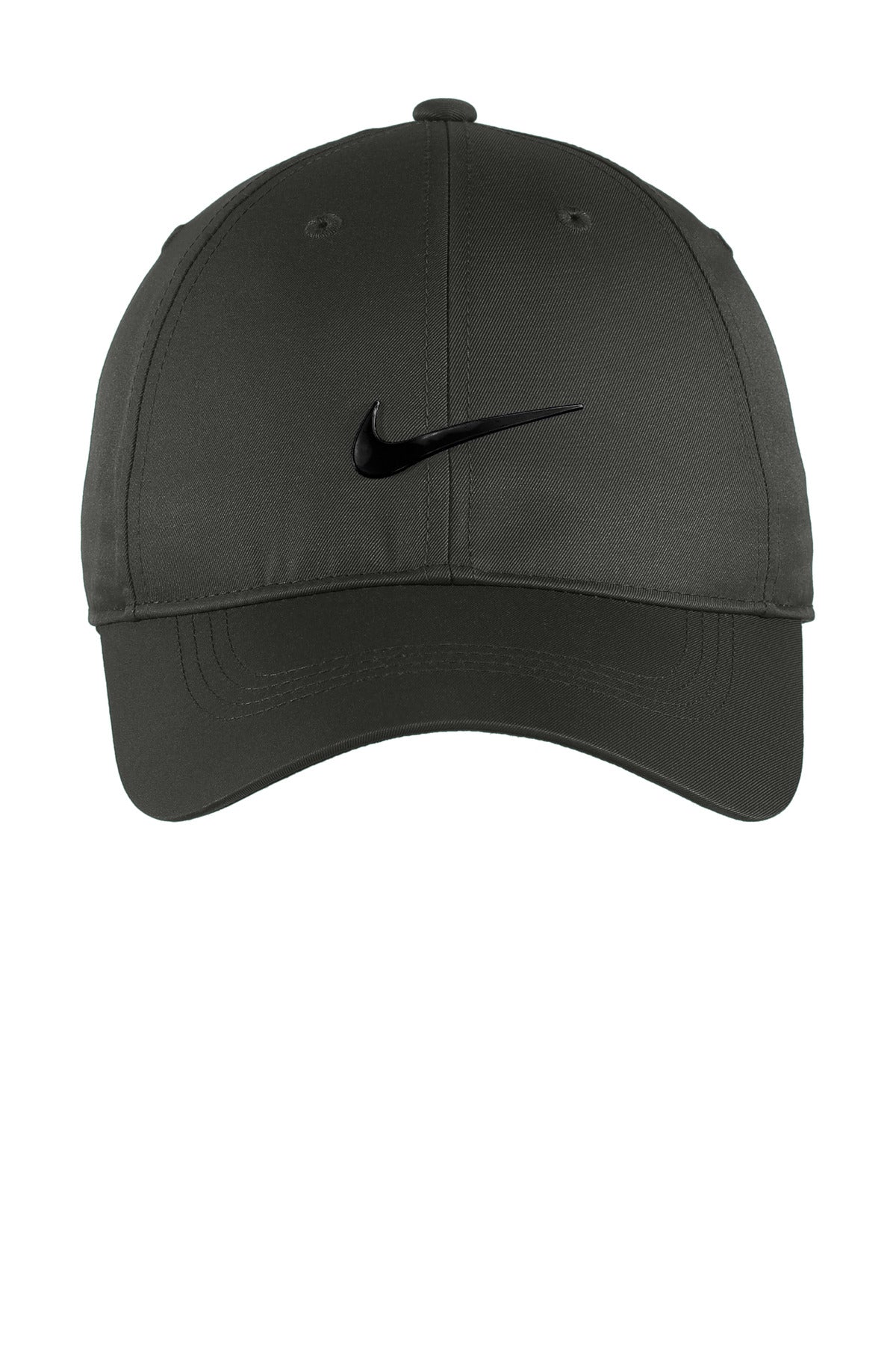 Nike Dri-FIT Swoosh Performance Cap — NKFB6450 — Black flat front