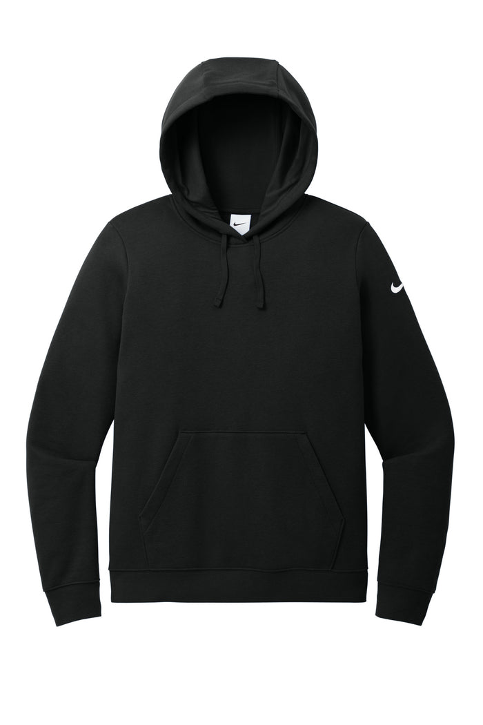 Nike Women's Club Fleece Sleeve Swoosh Pullover Hoodie — NKFD9889