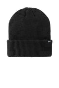 Nike Terra Beanie — NKFN6310 — Black flat front