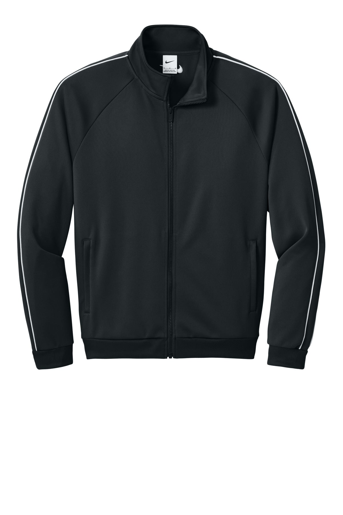 Nike Track Jacket — NKFQ4758 — Black flat front