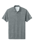 Nike Dri-FIT Striated Polo — NKFQ4792 — Cool Grey flat front