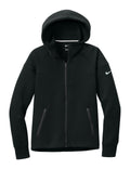 Nike Women's Tech Fleece Zip Hoodie — NKFQ4798 — Black flat front