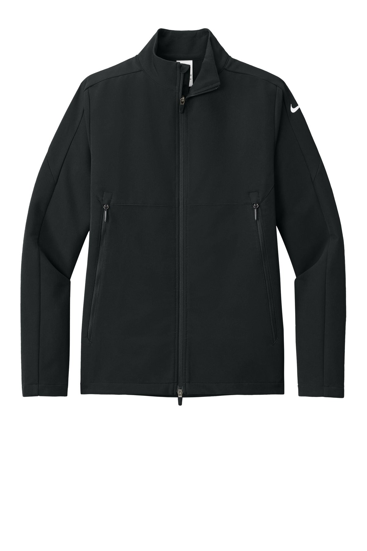 Nike Full-Zip Soft Shell Jacket — NKHM7926 — Black flat front