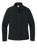 Nike Women's Full-Zip Soft Shell Jacket — NKHM7937 — Black flat front