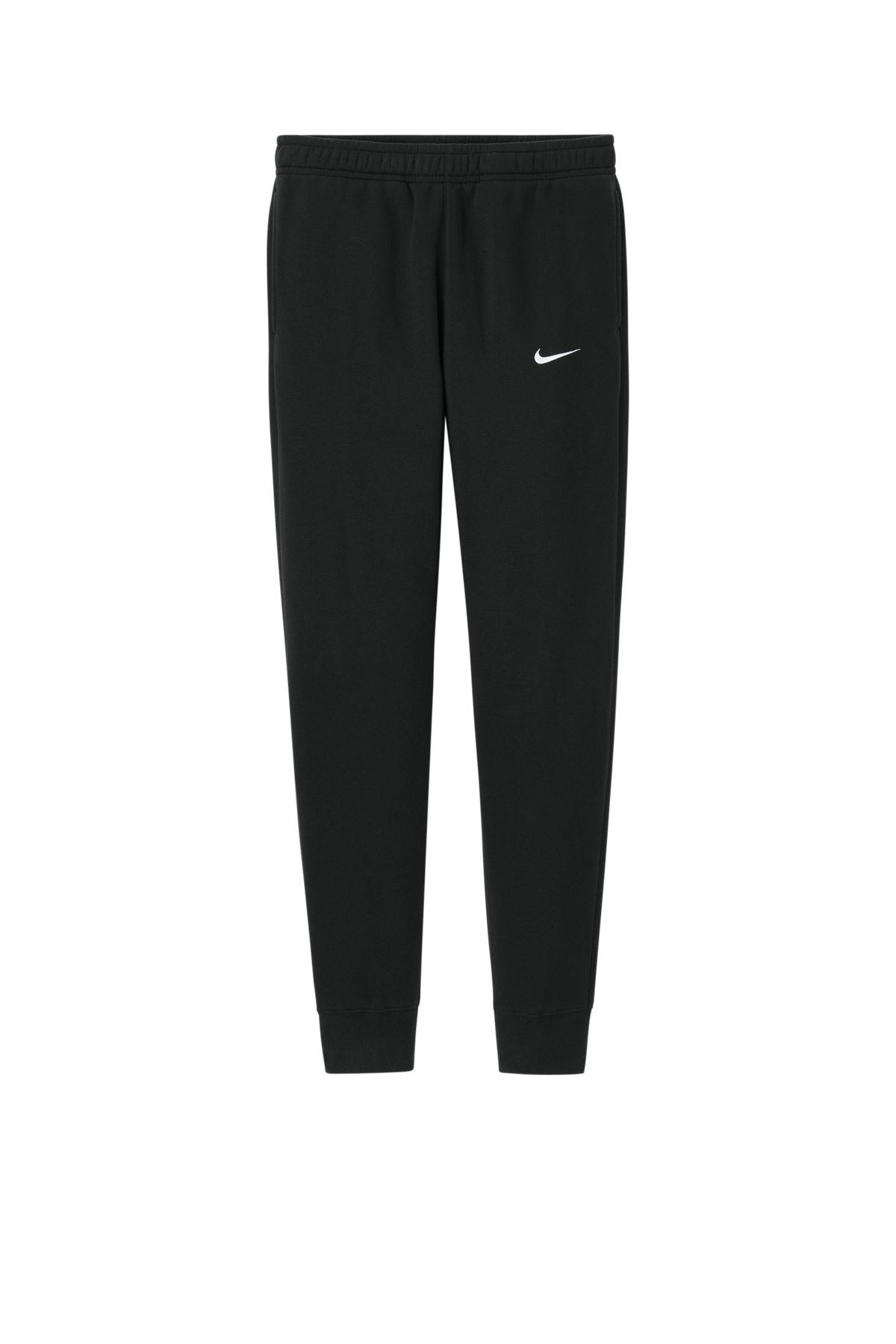 Nike Club Fleece Joggers — NKHM8045 — Black flat front