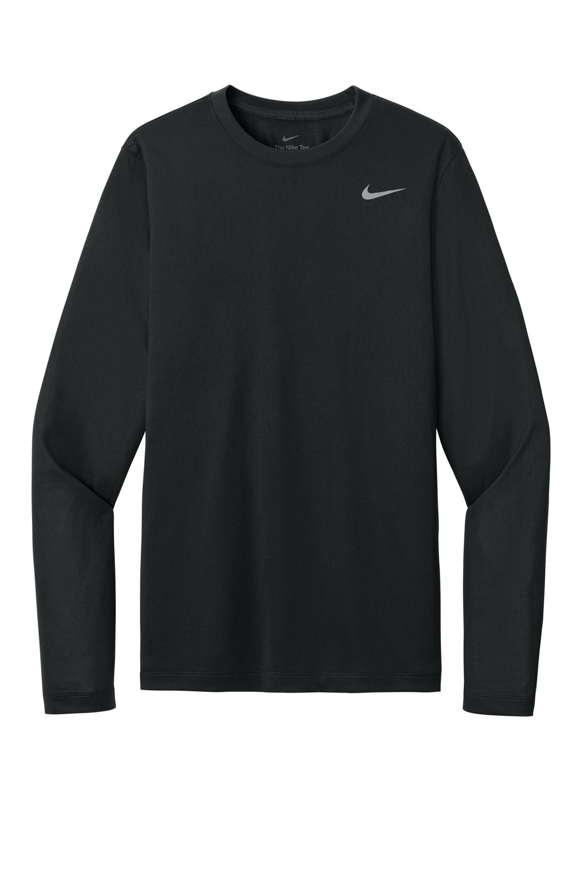 Nike Team rLegend Long Sleeve Tee — NKHQ4550 — Black flat front