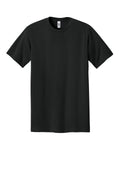 Next Level Ideal Jersey Crewneck T-shirt — NL1810 — Black flat front