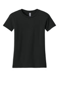 Next Level Women's Lightweight Crewneck T-shirt — NL3910 — Black flat front