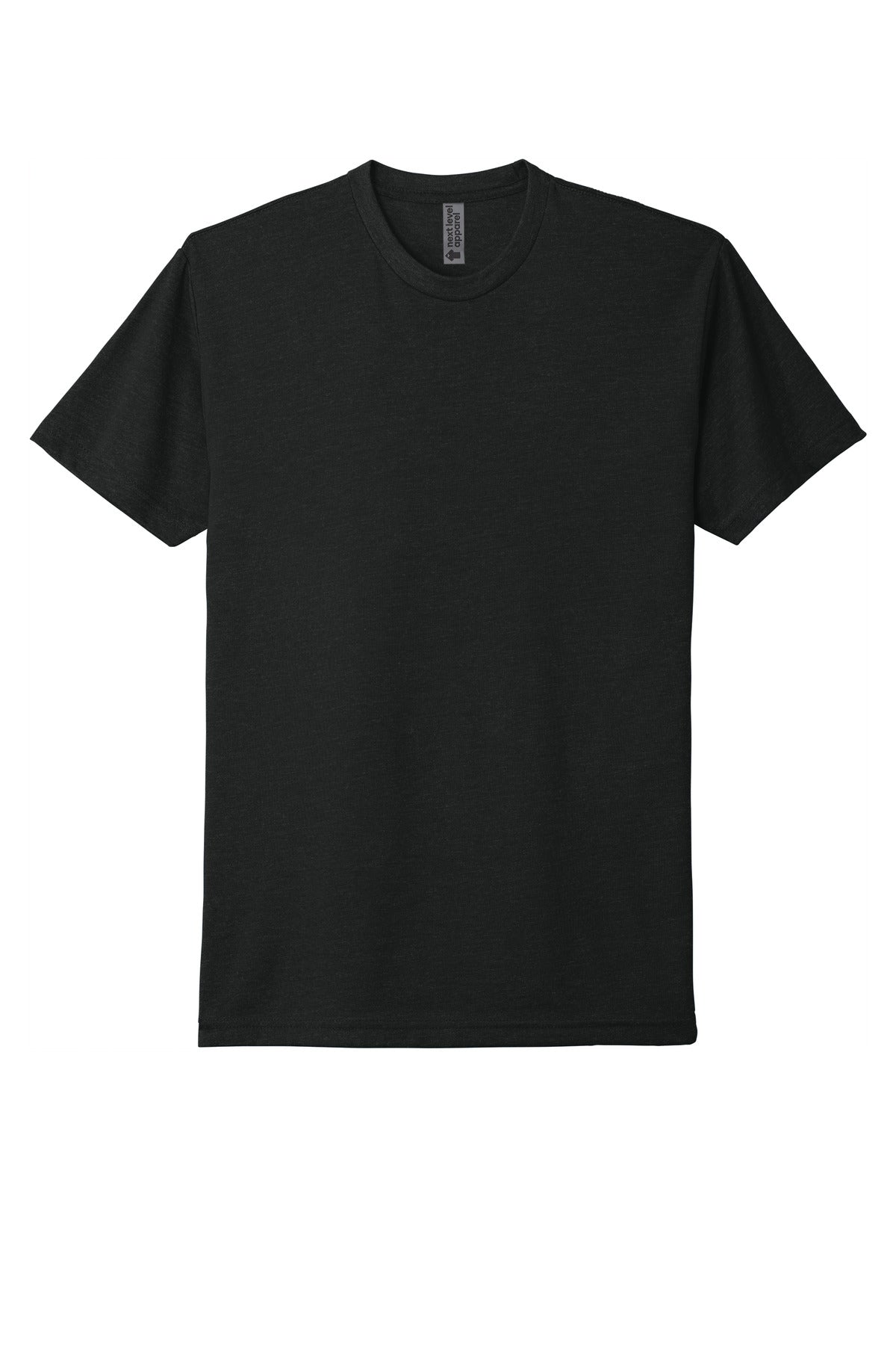 Next Level Jersey Blend T-shirt — NL6210 — Black flat front