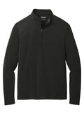 OGIO Motion Performance Quarter Zip Sweatshirt — OG153 — Blacktop flat front
