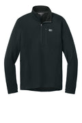 Outdoor Research Tech Grid Fleece Quarter Zip Sweatshirt — OR322267 — Black flat front