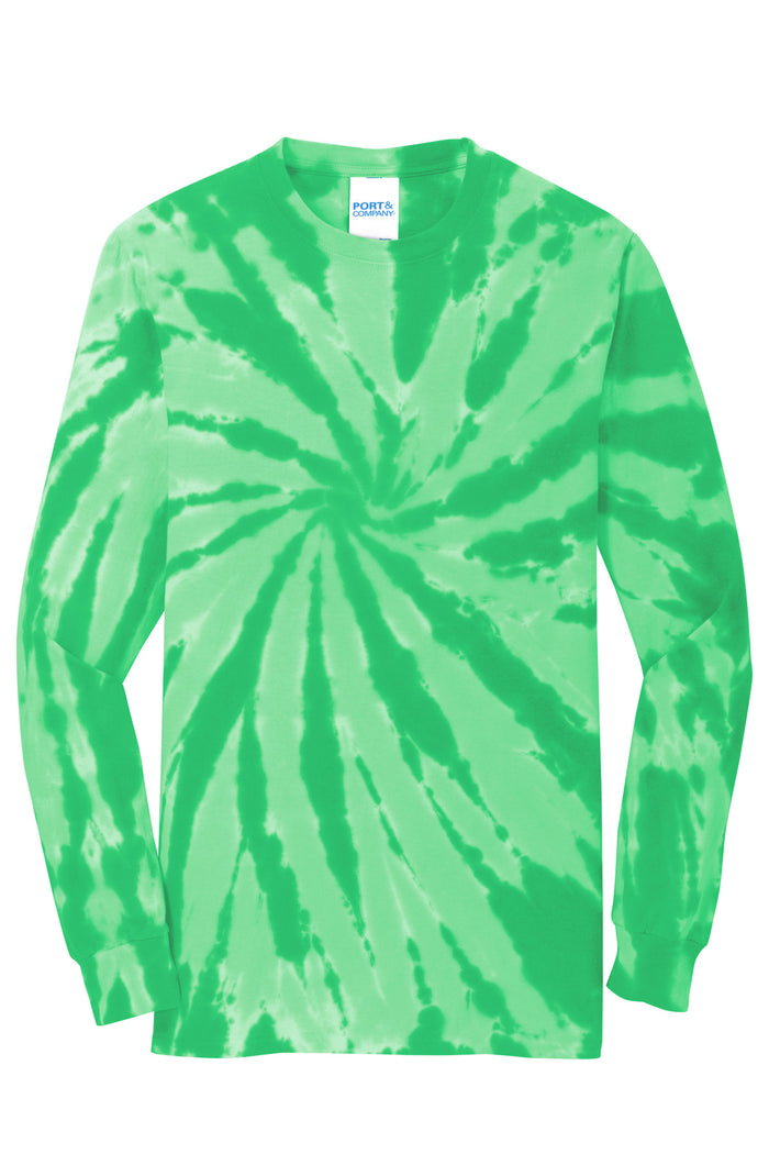Port & Company Tie-Dye Long Sleeve T-shirt — PC147LS