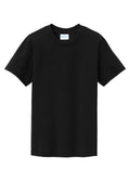 Port & Company Core Tri-Blend T-shirt — PC330Y — Black flat front