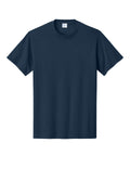Port & Company Youth Core Cotton T-shirt — PC54 — Navy flat front