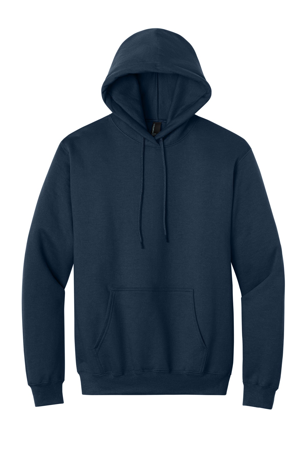Port & Company Essential Pullover Hoodie — PC90H — Navy flat front