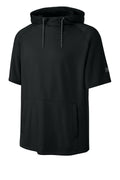 Richardson Charge Performance Fleece Short Sleeve Pullover Hoodie — RA7200SSH — Black flat front