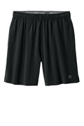 Richardson Barrage Stretch Woven Training Short — RA7401B — Black flat front