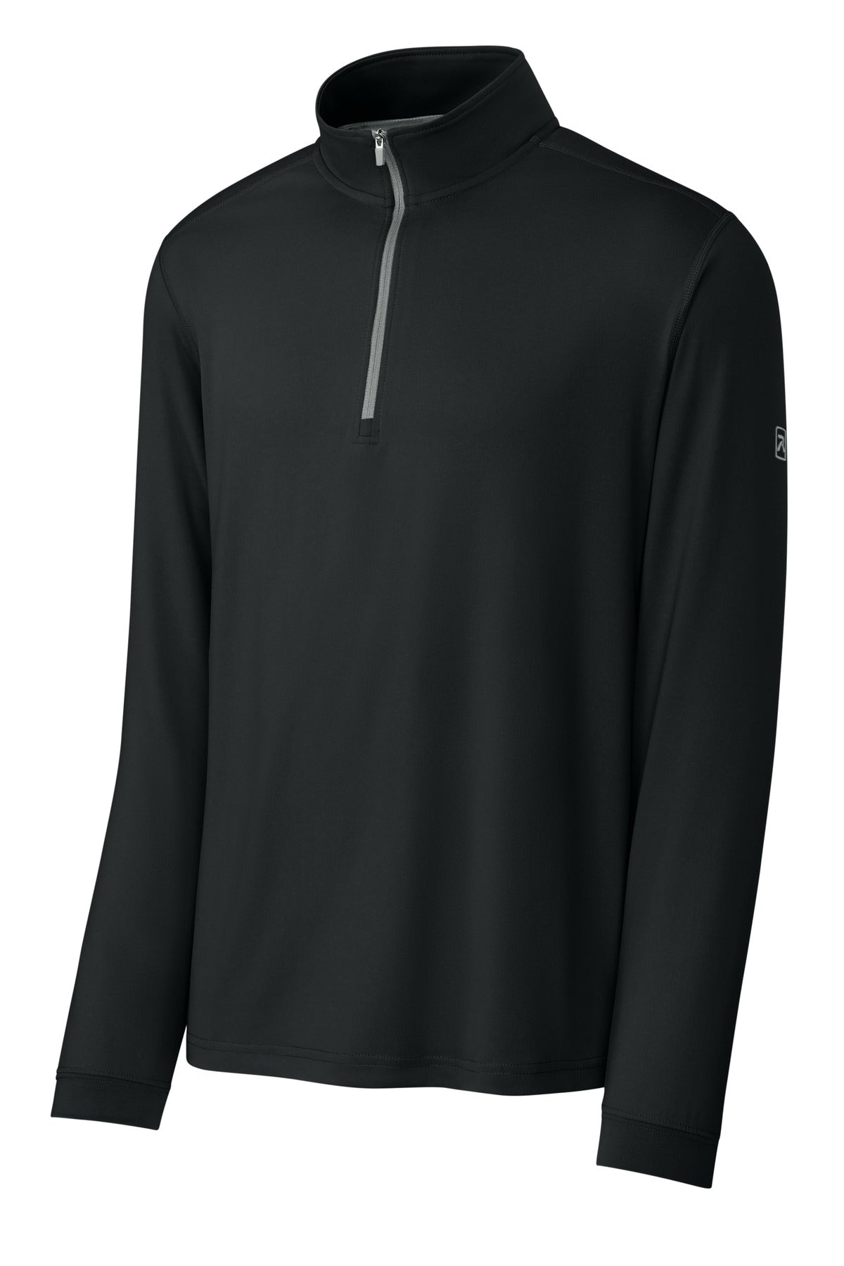 Richardson Vertex 1/4-Zip Pullover — RA7500Q — Black flat front