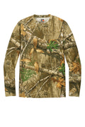 Russell Outdoors Realtree® Cotton Long Sleeve Pocket T-shirt — RU100LSP — Realtree Edge flat front