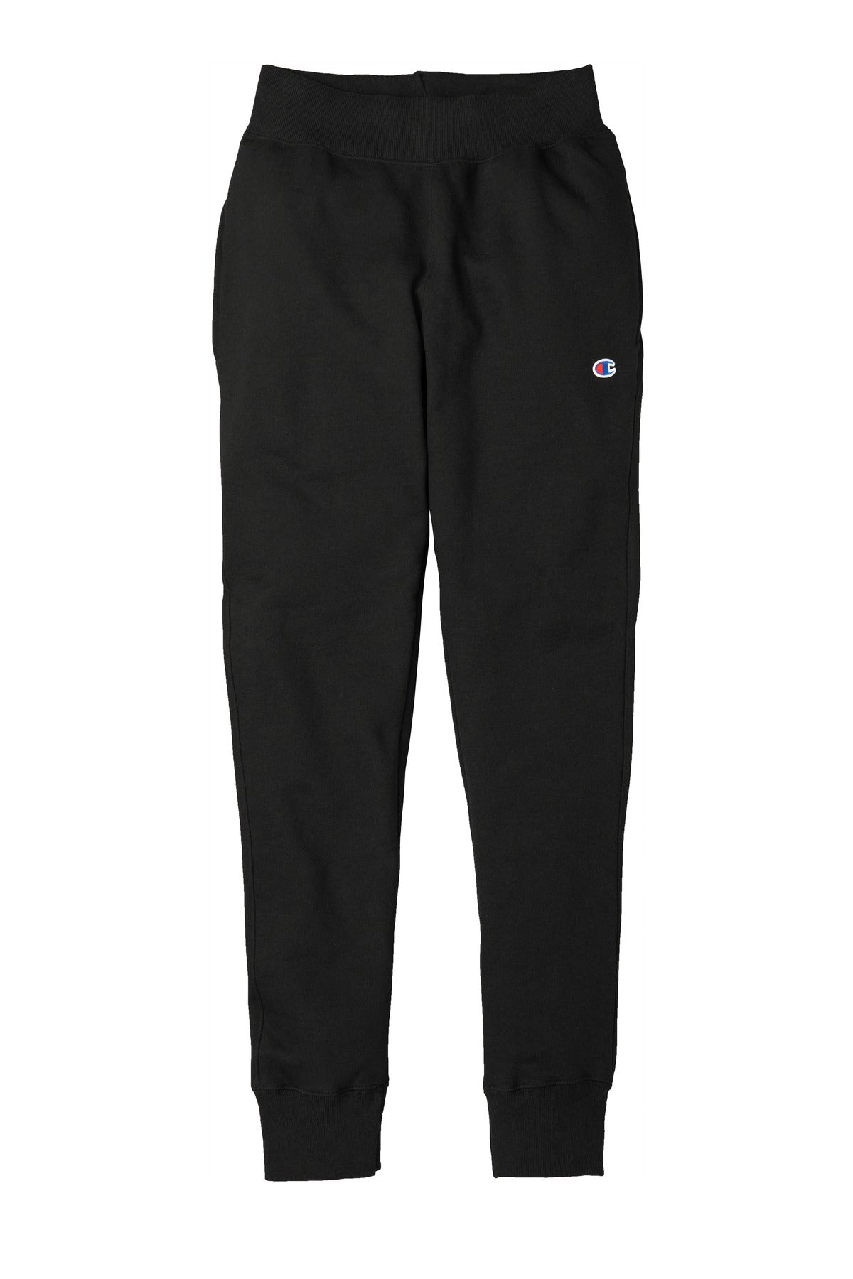 Champion Reverse Weave Joggers — RW25 — Black flat front