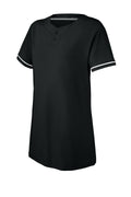 Richardson Women's Select 2-Button Softball Jersey — RW7220 — Black flat front