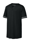 Richardson Youth Select 2-Button Baseball Jersey — RY7910 — Black flat front