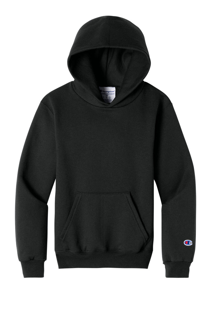 Embroidered Champion Powerblend Midweight Pullover Hoodie — S790