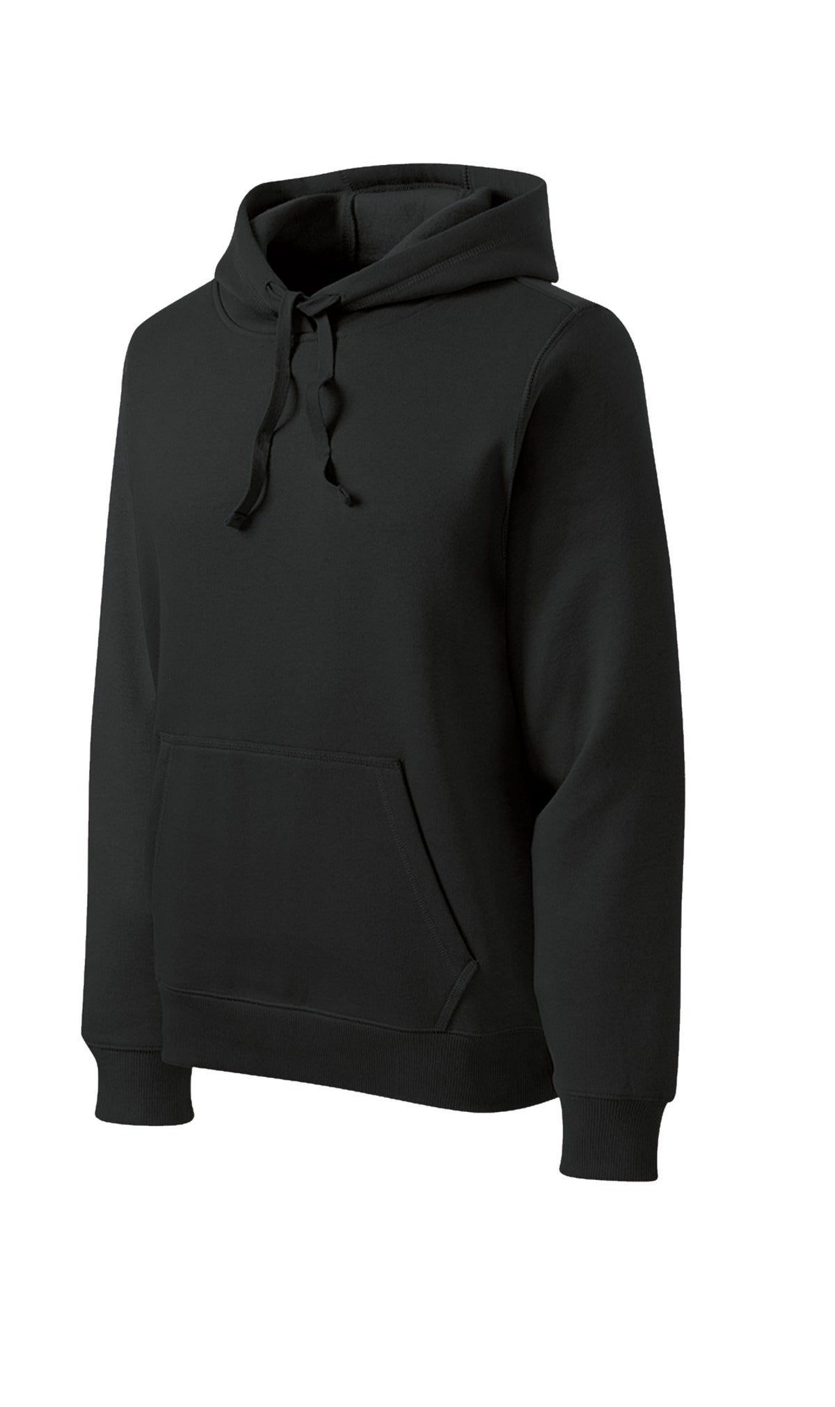Sport-Tek Premium Pullover Hoodie — ST254 — Black flat front