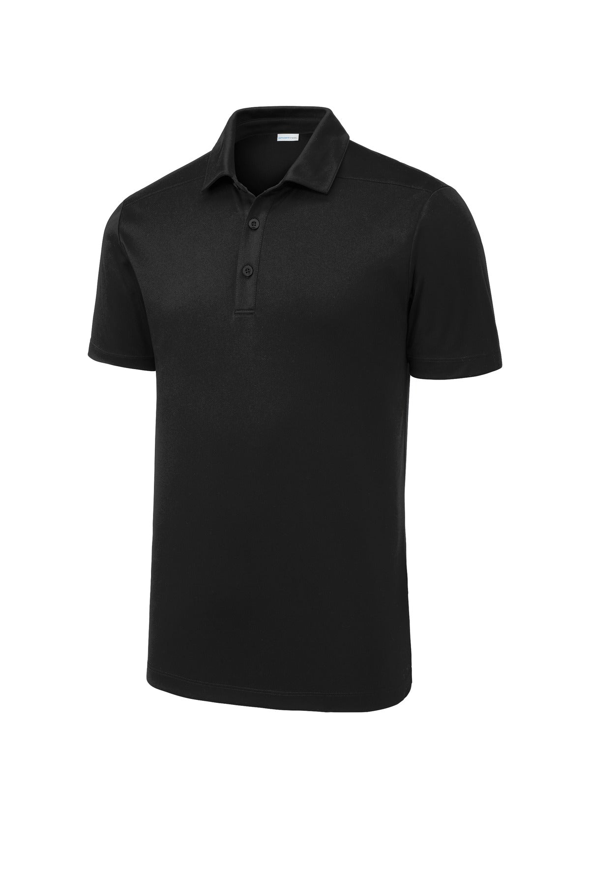 Sport-Tek UPF 50 Performance Polo — ST520 — Black flat front