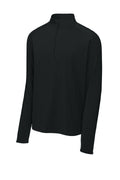 Sport-Tek Performance Quarter Zip Pullover - Embroidered — ST850 — Black flat front