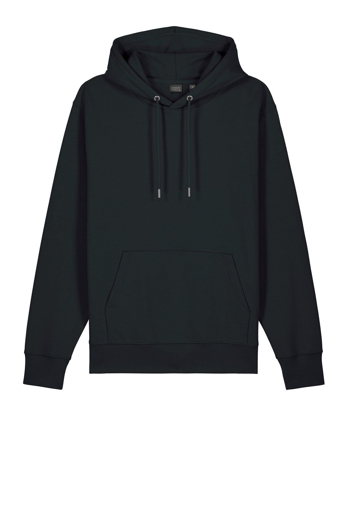 Stanley/Stella Cruiser Organic Pullover Hoodie 2.0 — SXU003 — Black flat front
