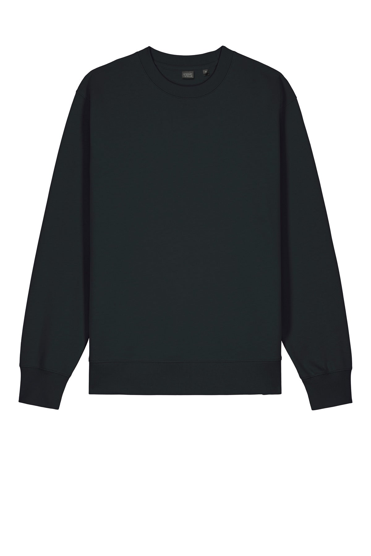 Stanley/Stella Changer 2.0 Organic Crewneck Sweatshirt — SXU004 — Black flat front