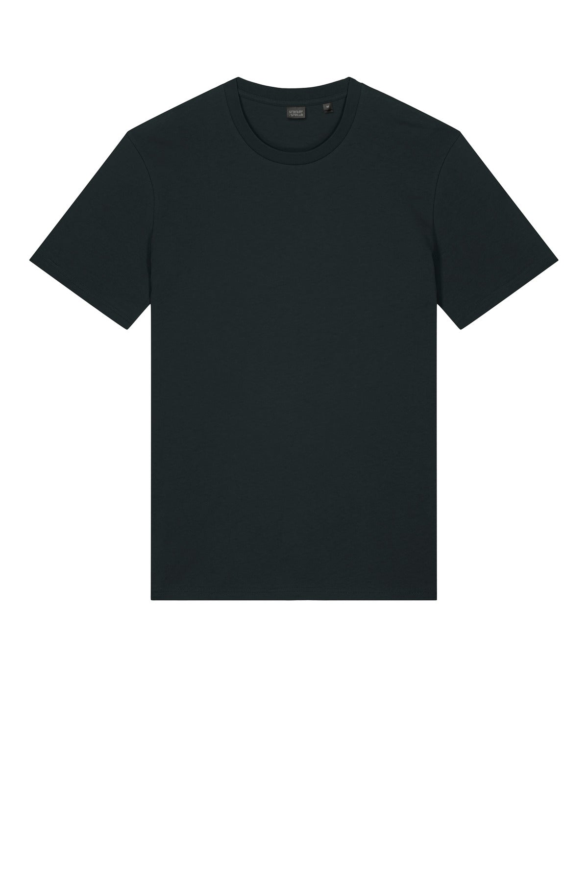 Stanley/Stella Crafter Organic Cotton T-shirt — SXU007 — Black flat front