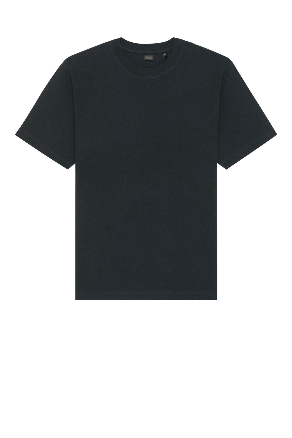 Stanley/Stella Freestyler Heavyweight Organic Cotton T-shirt — SXU018 — Black flat front