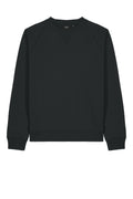 Stanley/Stella Knoxer Recycled Crewneck Sweatshirt — SXU026 — Black flat front